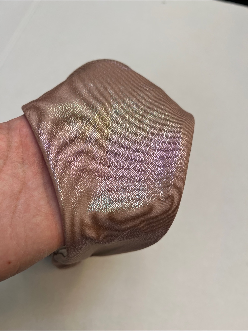 DOLCESSA TAUPE SHINE OPHIDIA METALLIC   BIKINI SET TOP MEDIUM BOTTOMS SMALL - Picture 14 of 15